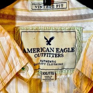 Long sleeve XXL Vintage Fit American Eagle long sleeve button-up Men’s shirt.
